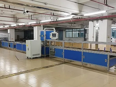 Automatic Busduct Testing Line