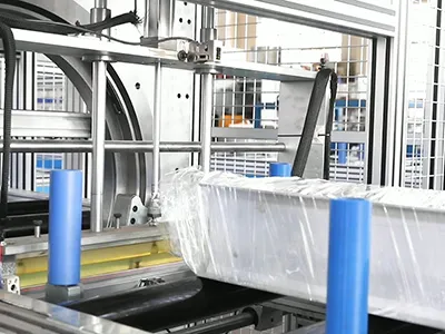 Busduct Packaging Machine (Orbital Wrapping)